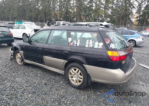 2003 Subaru Outback Limited z USA, uszkodzony, nr VIN 4S3BH686837624296